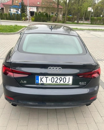 Audi A5 cena 119499 przebieg: 112500, rok produkcji 2018 z Tarnów małe 667